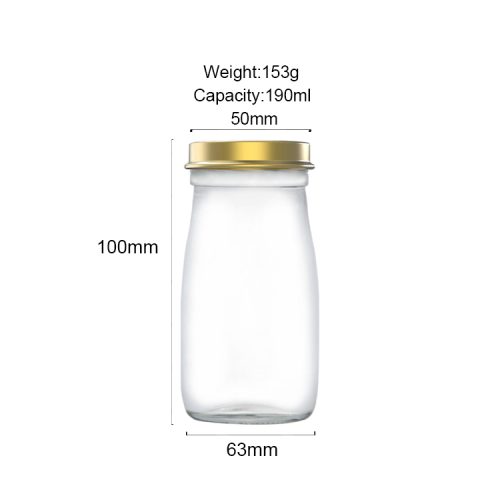 190ml Glass Milk Jugs Wholesale Featured Image