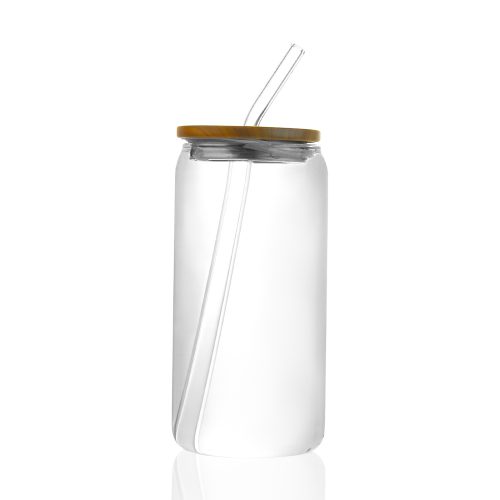 370ml 520ml Mason Jar Glasses with Lids and Straws Featured Image