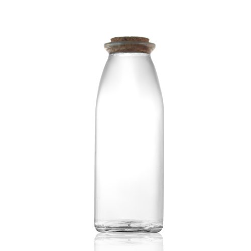 370ml Square Glass Milk Bottle Wholesale Featured Image