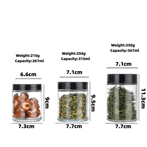 260ml 320ml 360ml Glass Food Jars with Lids Wholesale Featured Image
