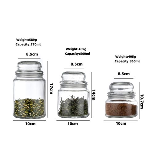 360ml,560ml,770ml Wholesale Glass Food Storage Containers Featured Image