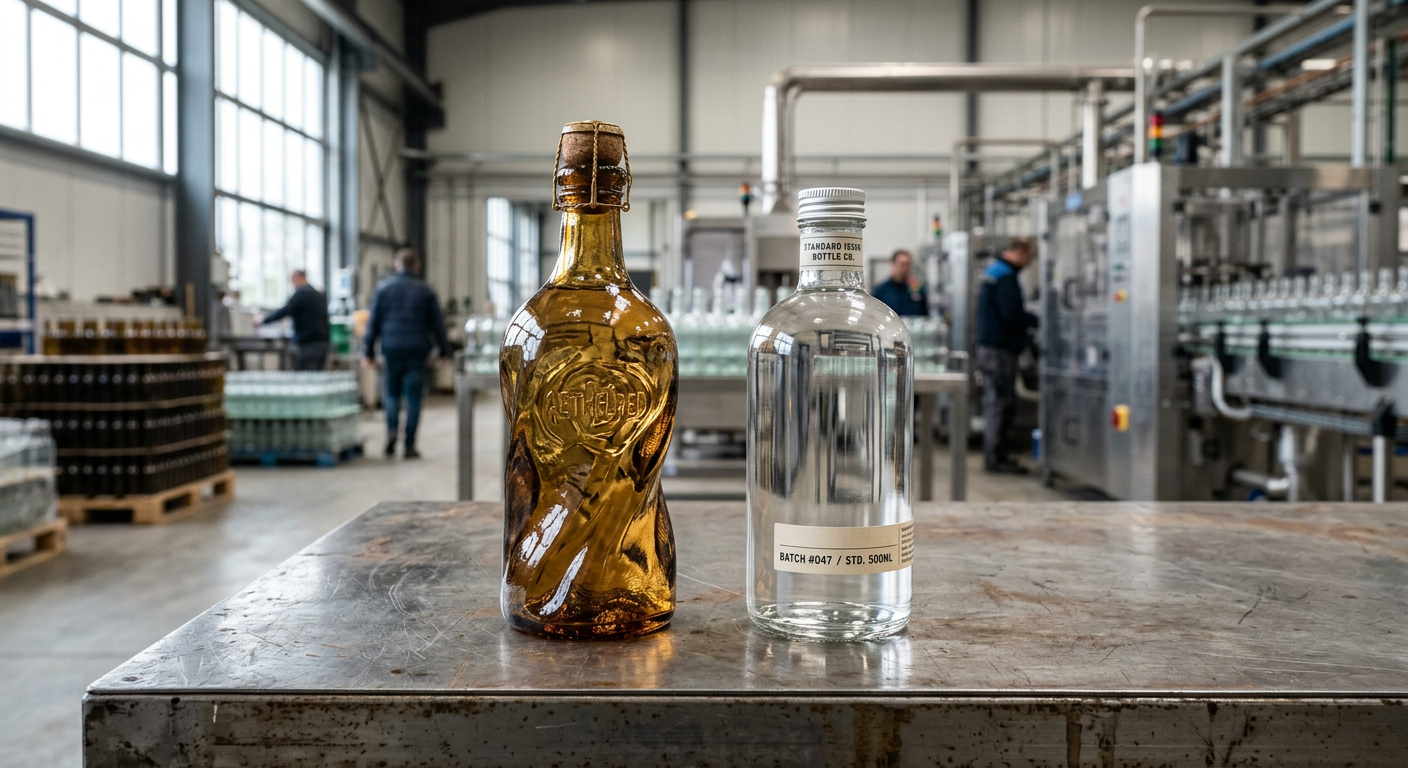 Private Mold vs. Stock Mold Glass Bottles: Which One Is Right for Your Brand? Featured Image